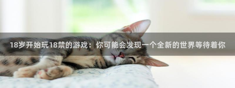 沐鸣2注册连接：18岁开始玩18禁的游戏：你可能会发现一个全